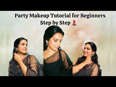 Party Makeup Tutorial For Beginners | Step By Step 💄✨