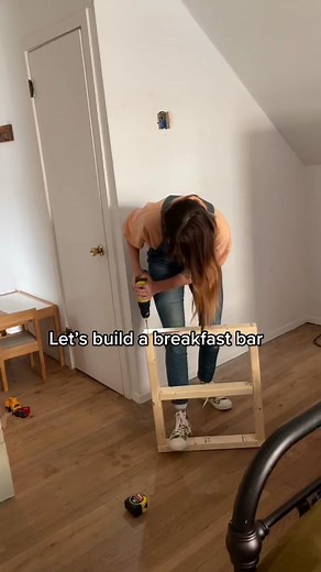 It’s my first time tiling & im hooked 🙃🥹 i almost picked cream tiles - do you like yellow or cream? #tiler #tiletok #diytileproject #smeg #diy