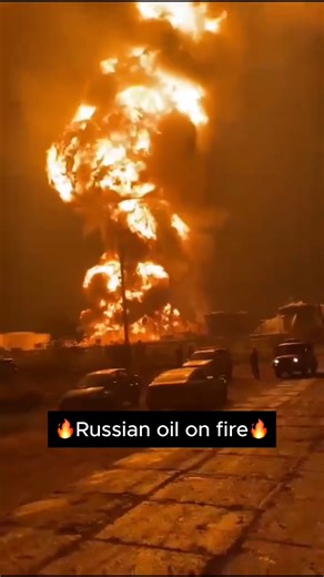 1M views · 26K reactions |  Russian oil on fire: Ukraine inflicted $100 billion in damage by targeting Russian refineries — The Sun | Ukraine Breaking News | Facebook