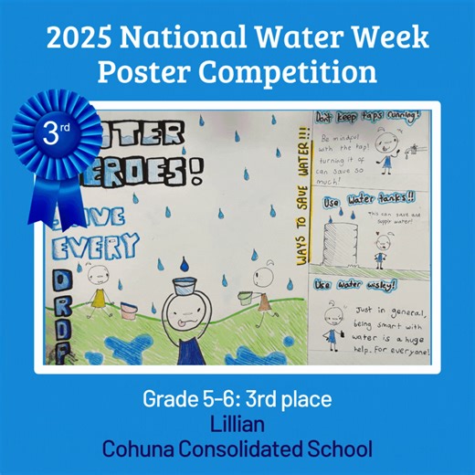 We're thrilled to share the winners of our 2025 National Water Week Poster Competition! Thank you to all the schools, teachers and students who took part. Your entries showcased amazing creativity and care for our environment. We hope we've inspired a new generation of 𝗪𝗮𝘁𝗲𝗿 𝗛𝗲𝗿𝗼𝗲𝘀 to keep saving every drop. | Coliban Water