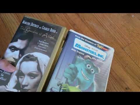 Monsters, Inc. VHS Unboxing