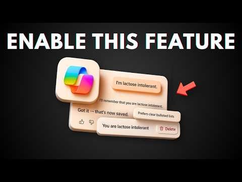How to ACTIVATE Copilot AI Memory Feature to Get PERSONALIZED Responses