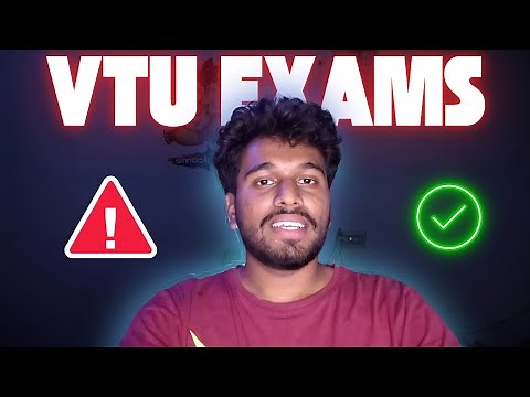 Things to know before writing VTU exams..!