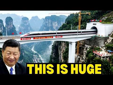 China SHOCKS The World With $270B Mountain Railway Build — And The Scale Is Massive