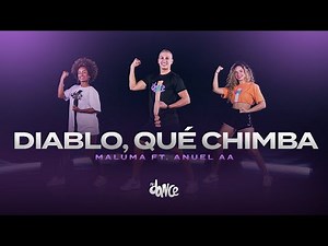 Diablo, Qué Chimba - Maluma, Ft. Anuel AA | FitDance (Choreography)