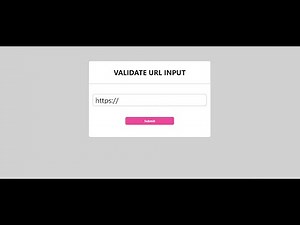 #14 Validate Url Input with React Hook Form v7 - React Micro Project for Beginners