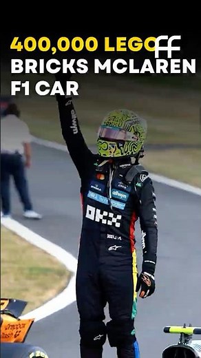 400,000 LEGO Bricks Build a Life-Size McLaren F1 Car | Factual Flow