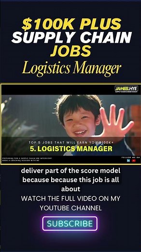 $100K+ Logistics Manager Secrets: Warehouse to Wealth in Supply Chain! 🚀