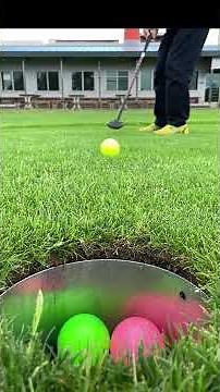 パークゴルフ パター 打ち方とボールの回転 #parkgolf #パークゴルフ #ナゾＰＧ #파크골프 해설 동영상 SPG 개발 책임자 본인 데모