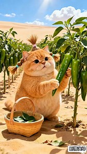 The big orange cat is cooking. | Li Li