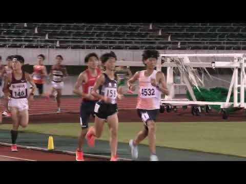 山口ナイター陸上（2）3000m 14組 20250906 @維新みらいふスタジアム