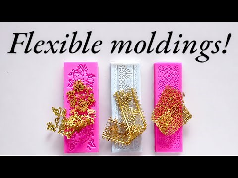 How To Make Flexible Modelling Paste Moldings | Cadence Flexible Relief Paste