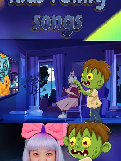 Zombie Dance: Kids' Fun and Laughter