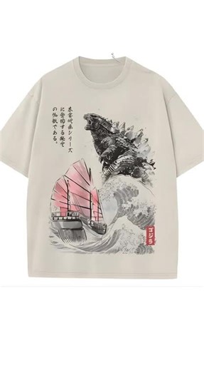 Retro Vintage Japanese Godzilla Great Wave T-Shirt, Vintage Godzilla Shirt, Japanese Kaiju Graphic Unisex T-Shirt #clothingmerch #mensgraphictee #GodzillaShirt #VintageGodzilla #GodzillaTShirt #KaijuShirt #JapaneseKaiju #JapaneseArtShirt #GreatWaveStyle #UkiyoeArt #JapaneseVintage #RetroJapanese #RetroGraphicTee #VintageGraphicTee #ArtTShirt #GraphicTShirt #ClassicTee #UnisexTShirt #StreetwearTee #CasualOutfit #AnimeStreetwear #GiftForGodzillaFan #MovieFanGift #KaijuFan #RetroMovieShirt