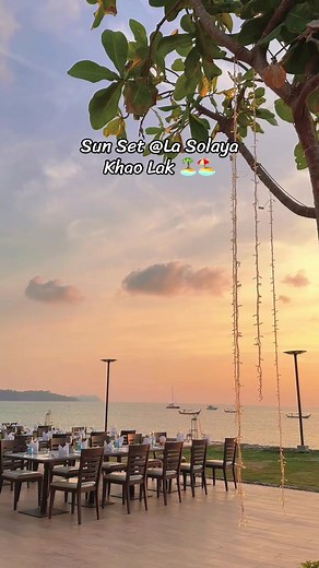 Experience Stunning Sunsets at La Solaya Khao Lak