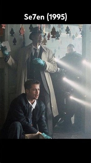 Se7en (1995) #seven #se7en #bradpitt #morganfreeman #davidfincher