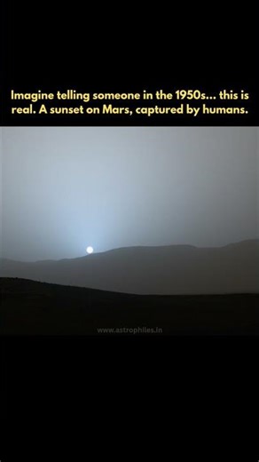 The sunset you weren't supposed to see. #astrophiles #spaceshorts #astronomy #mars #sunset