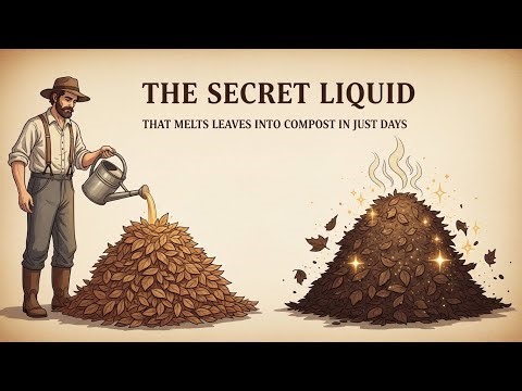 The Secret Liquid That Melts Leaves Into Compost in Just Days!
