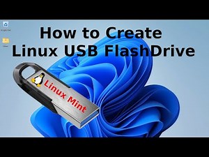How to Create Linux Bootable USB Flash Drive