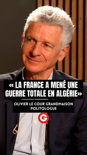 🔴 « La France a mené une guerre totale en Algérie » Olivier Le Cour Grandmaison, enseignant en sciences politiques et philosophie à l’université Paris-Saclay était sur QG « L’histoire face à la police des opinions » en replay sur qg.media #france #guerre #algerie #colonial #qg | QG