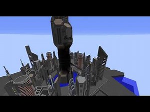 Stargate In Minecraft : Atlantis city Finale Version
