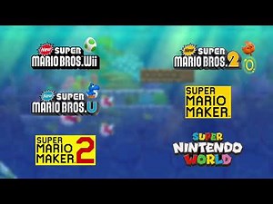 New Super Mario Bros. Wii: Underwater Theme ULTIMATE MASHUP (NSMBW+NSMB2+NSMBU+SMM+SMM2+SNW)