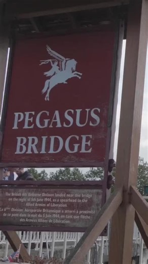 the Pegasus Bridge 🪖 #pegasusbridge #ww2 #normandy #neptune #overlord