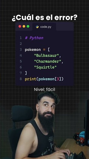 ¿Eres capaz de detectar este fallo en Python?