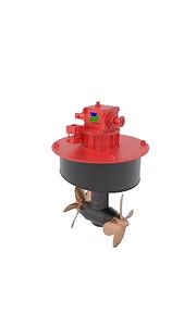 [Hot Item] Z-Drived Azimuth Thruster with Counter Rotating Propellers for Pilot Vessel