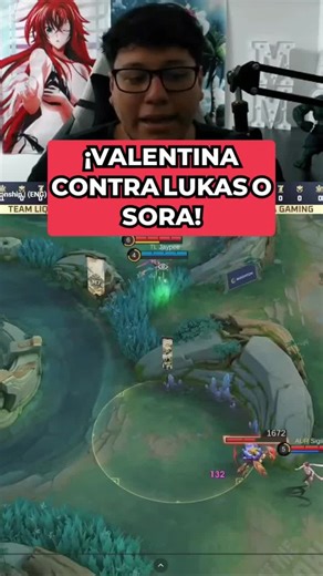 Valentina vs Lukas y Sora en Mobile Legends