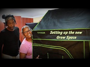 New Larger - Indoor Vegetable Grow Tent Setup