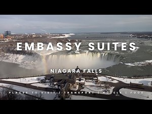 Hilton Embassy Suites Niagara falls View King Suite Room Tour.