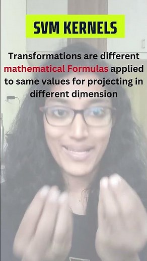 ஏன் SVM kernels?எப்படி work ஆகுது? #supportvectormachine #machinelearningintamil #tamildatascientist