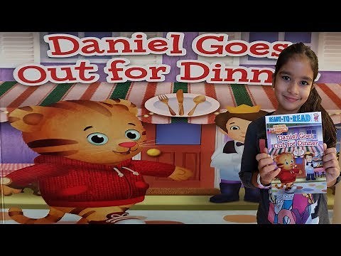 LEARN TO READ DANIEL TIGER'S NEIGHBORHOOD, DANIEL GOES OUT FOR DINNER