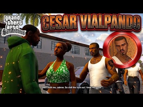 Introducing CESAR VIALPANDO| GTA SAN ANDREAS DEFINITIVE EDITION MOBILE GAMEPLAY #gta