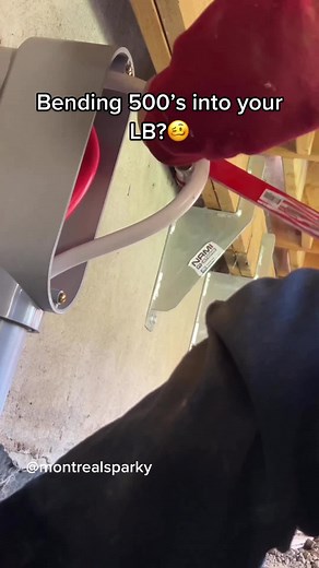 How do you bend 500mcm? The Original Bulldog Bender, link in bio🤘#rackatierstools #bulldogbender #electrician #electricians #electricianlife #sparky