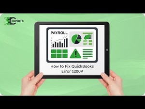 How to Fix QuickBooks Error 12009