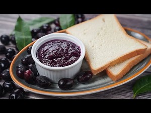 Black Jamun Jam | Java Plum Jam at Home | Homemade Jam Recipe | Yummy
