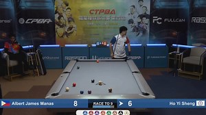 54K views · 327 reactions | AJ Manas  V'S (TPE) Ho Yi Shang // CTPBA Pro Billiards Tour 2025 #ajmanas #billiard #pool #Sports #highlights #Bosstubo | BOSS TUBO | Facebook