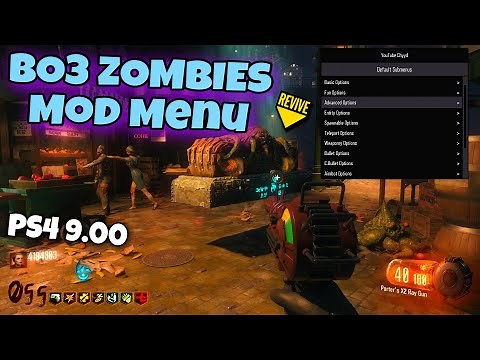 Black Ops 3 Zombies Mod Menu | PS4 9.00 - 1.33 Game Patch (2022)