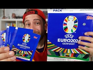 IT'S HERE!! EURO 2024 STICKERS! THE EURO CUP STICKER COLLECTION! ALBUM and PACKETS!