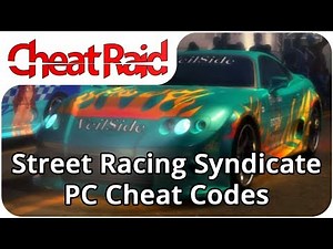 Street Racing Syndicate Cheat Codes | PC