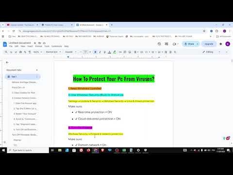 How To Protect Your Pc From Viruses - Full Guide