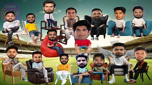 ICC Champion Trophy Pakistan Squads | Cricket Funny Pak Squads ICC CT & Tri Series Part 16 | Funny Video PK