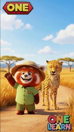 Cheetah for Kids 🐆 | Fastest Animal | Safari Animals