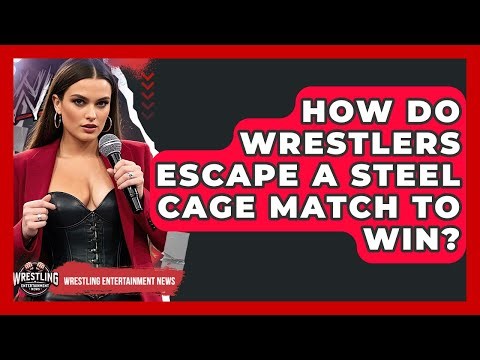 How Do Wrestlers Escape A Steel Cage Match To Win? - Wrestling Entertainment News