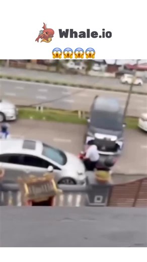 @zonofun on Instagram: "The post shares a 31-second dashcam video of a black luxury SUV rear-ending a white sedan in Malaysia, causing a chain reaction that damages vehicles, a motorcycle, and a fence, with no apparent injuries. - It amassed 5 million views and 14,000 likes within a day, prompting Indonesian-speaking replies mocking the driver’s poor character despite the high-end car and sharing similar near-miss stories. - This incident underscores Malaysia’s escalating road safety crisis, wit