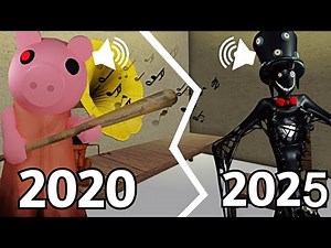 EVOLUTION OF PIGGY THEMES FROM 2020 TO 2025!