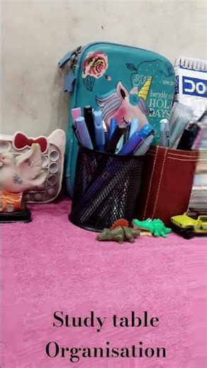 Study table Organisation 📚🫰📖🙌#studytableorganization #famousshorts #study #studymotivation