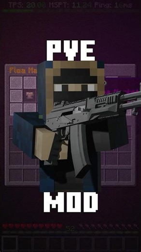 Do you know this #pve AND #pvp #minecraftmod ? Check out #tarkov #minecraft